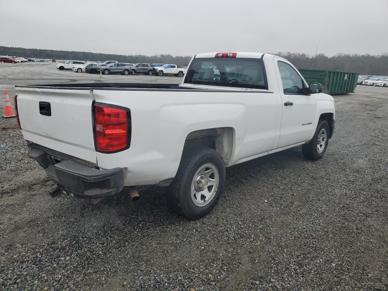 2015 Chevrolet Silverado VIN 1GCNCPEH1FZ271593 Copart auction photo, rear end damage thumbnail 3