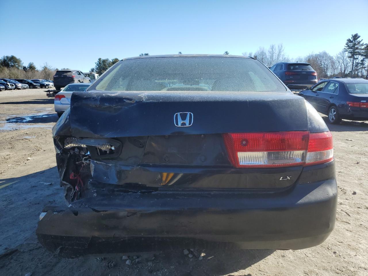 2004 Honda Accord VIN 1HGCM56394A078603 Copart auction photo, rear end / minor dent/scratches damage thumbnail 6