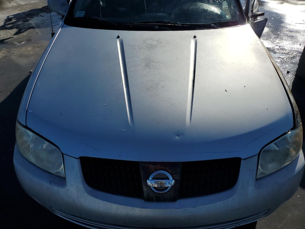 2004 Nissan Sentra VIN 3N1CB51D54L456805 Copart auction photo, side / front end damage thumbnail 11