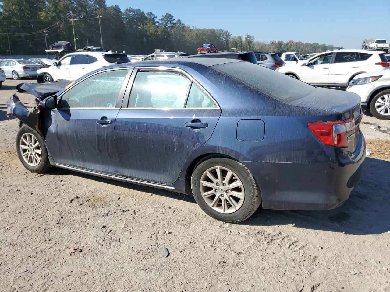 2014 Toyota Camry VIN 4T4BF1FK4ER440245 Copart auction photo, front end damage thumbnail 2