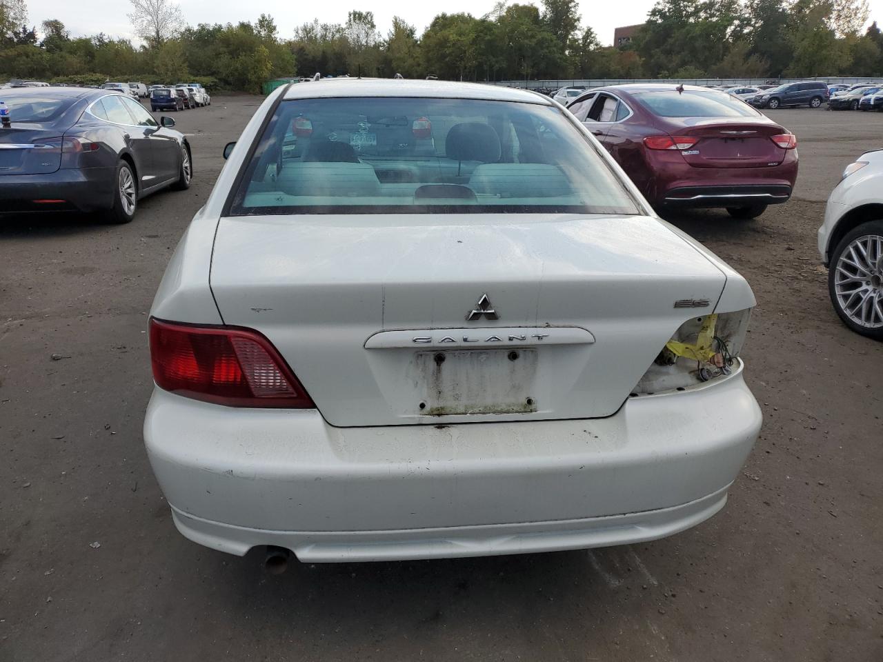 2003 Mitsubishi Galant VIN 4A3AA46G93E183321 Copart auction photo, front end damage thumbnail 6