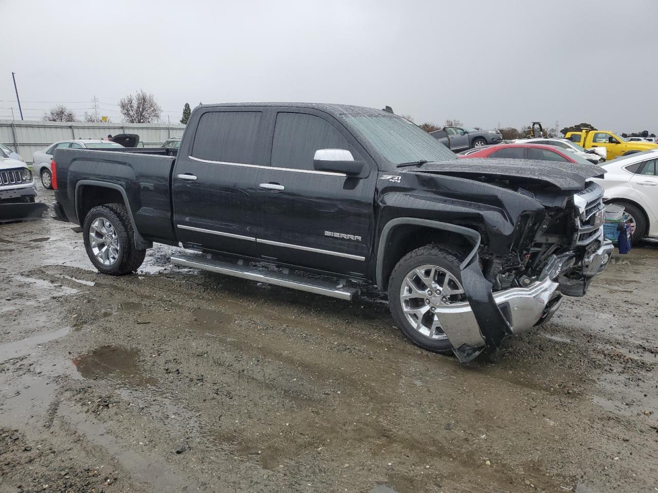 2014 GMC Sierra VIN 3GTU2VECXEG520639 Copart auction photo, front end damage thumbnail 4