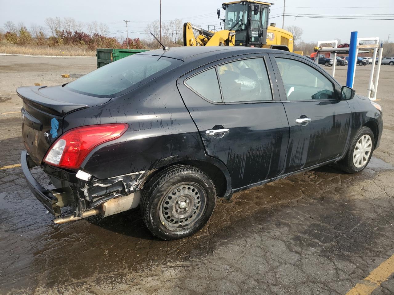 2019 Nissan Versa VIN 3N1CN7AP2KL841698 Copart auction photo, rear end damage thumbnail 3