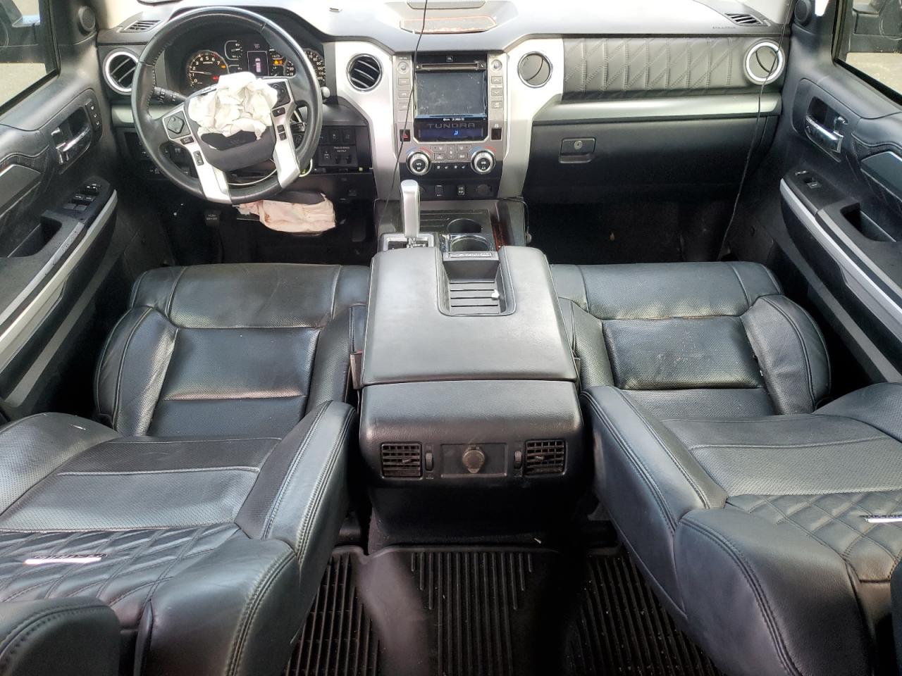 2019 Toyota Tundra VIN 5TFGY5F18KX249757 Copart auction photo, all over damage thumbnail 8