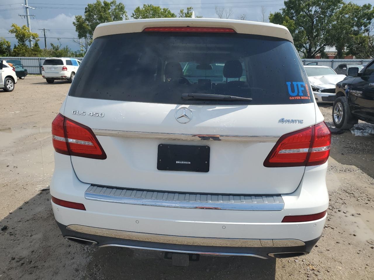 2017 Mercedes-Benz GLS-klasse VIN 4JGDF6EE0HA899323 Copart auction photo, water/flood damage thumbnail 6