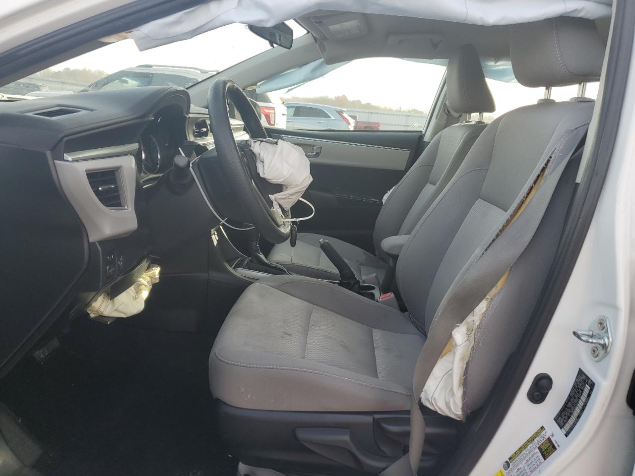 2014 Toyota Corolla VIN 2T1BURHE2EC135351 Copart auction photo, front end damage thumbnail 7