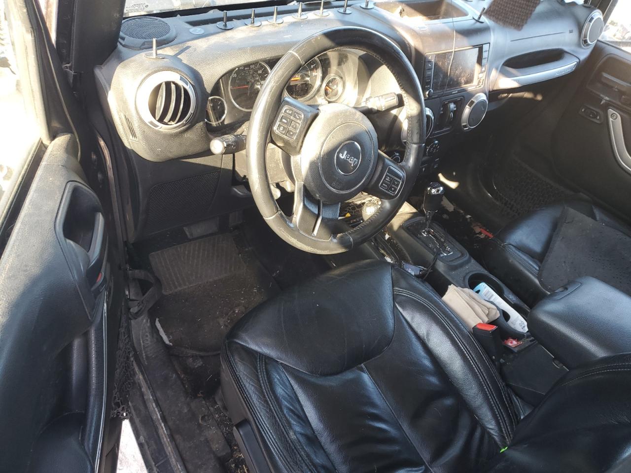 2016 Jeep Wrangler VIN 1C4BJWEGXGL306162 Copart auction photo, all over damage thumbnail 8