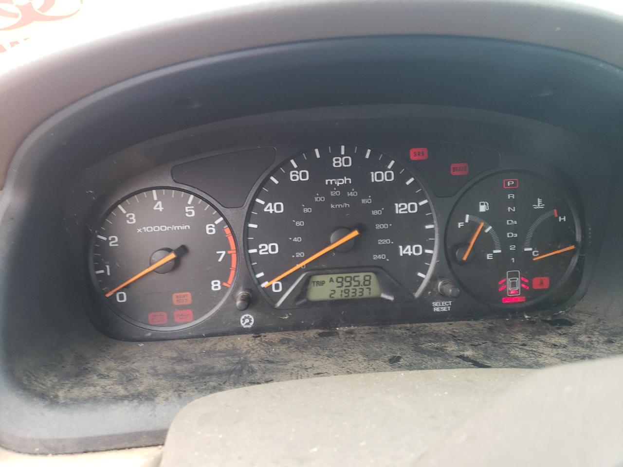 2001 Honda Accord VIN 1HGCF86611A035231 Copart auction photo, rear end damage thumbnail 9