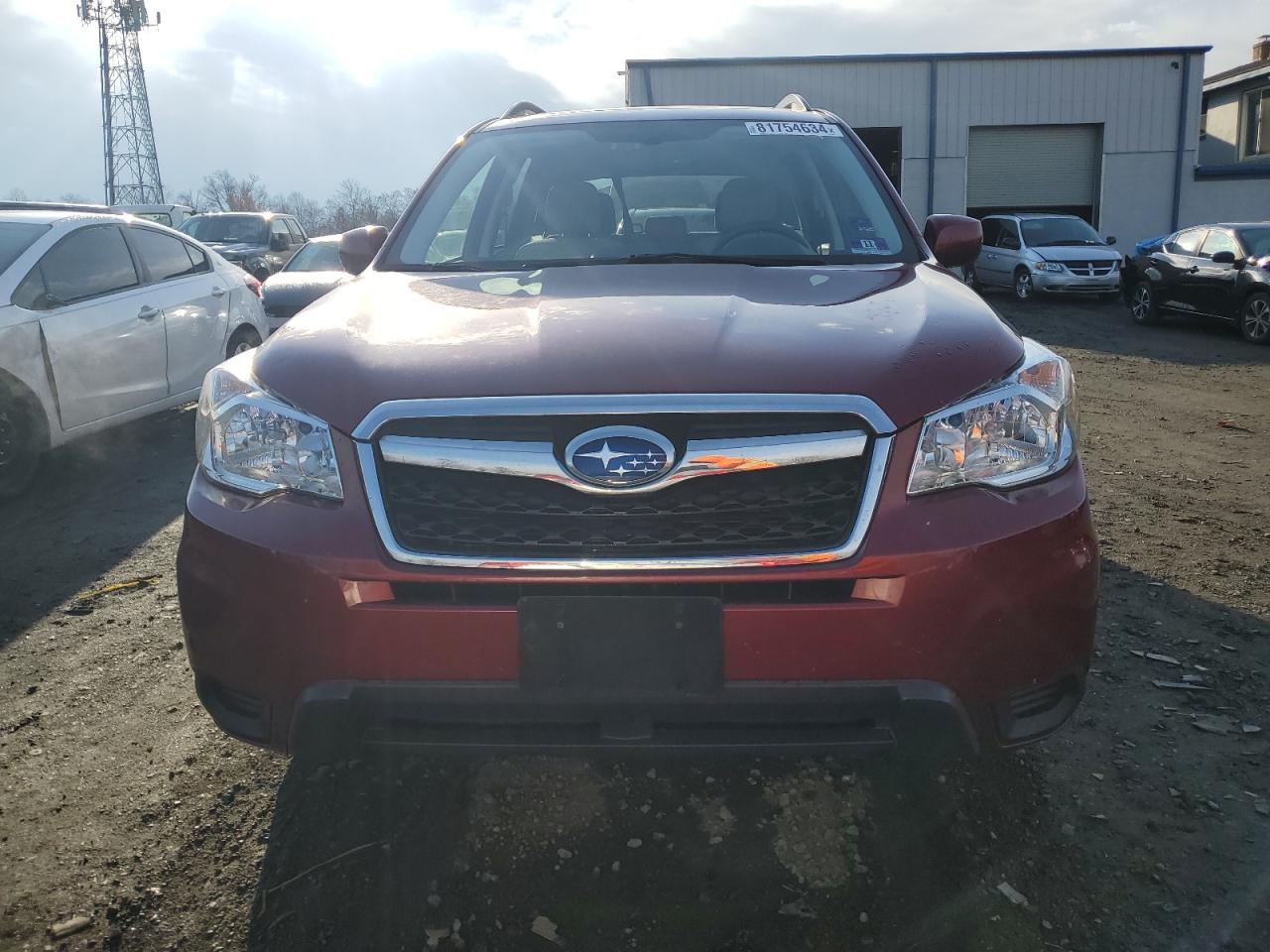 2016 Subaru Forester VIN JF2SJADC4GH450960 Copart auction photo, side damage thumbnail 5