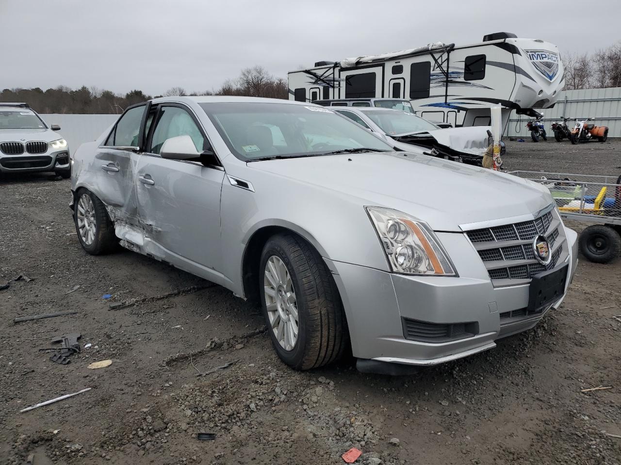 2011 Cadillac CTS VIN 1G6DC5EY4B0171070 Copart auction photo, side damage thumbnail 4