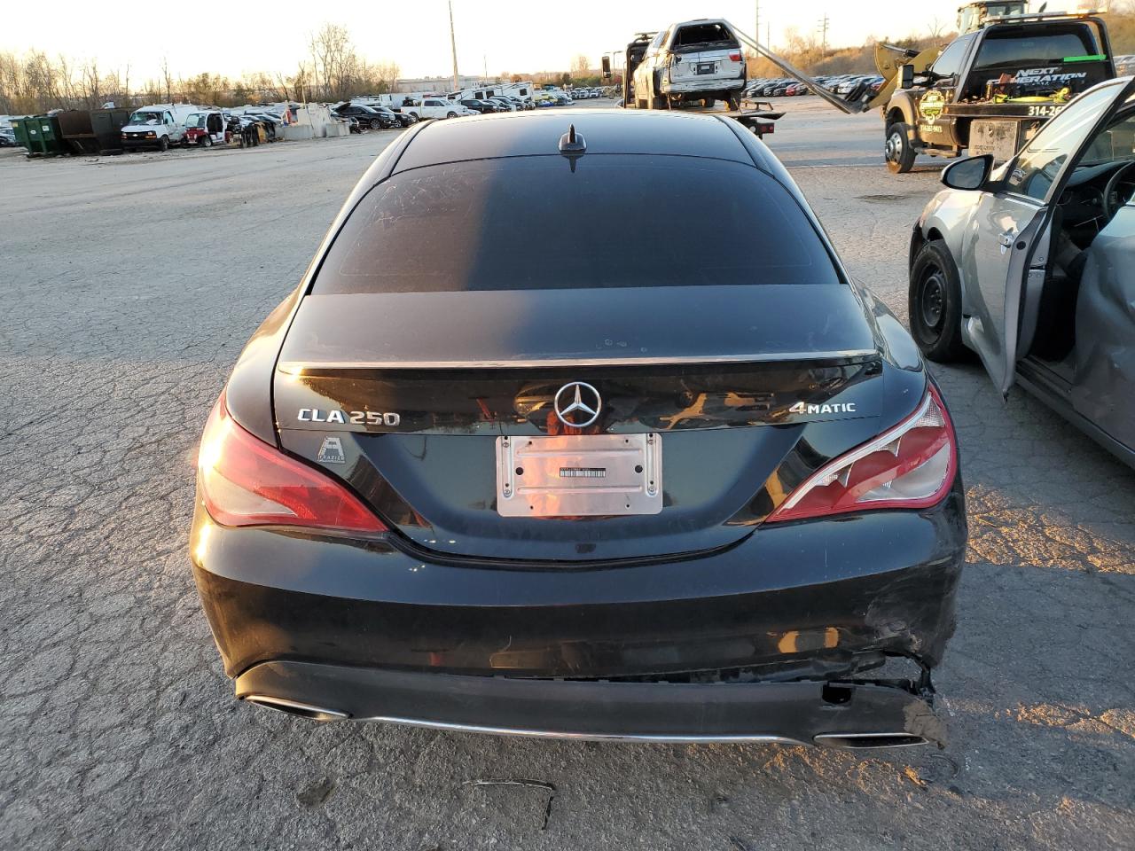 2019 Mercedes-Benz CLA-klasse VIN WDDSJ4GB8KN718850 Copart auction photo, rear end damage thumbnail 6