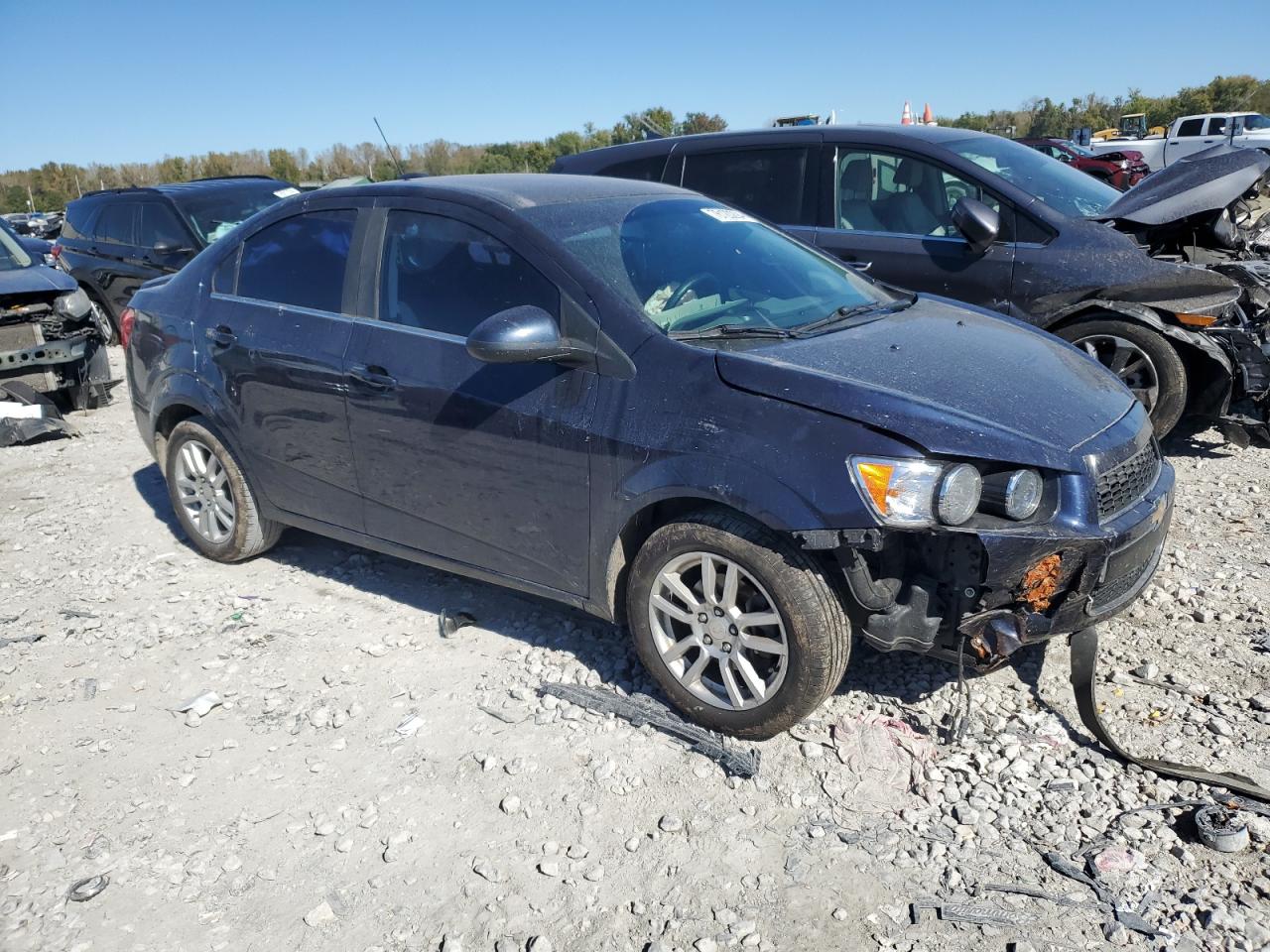 2015 Chevrolet Sonic VIN 1G1JC5SH9F4152218 Copart auction photo, front end damage thumbnail 4