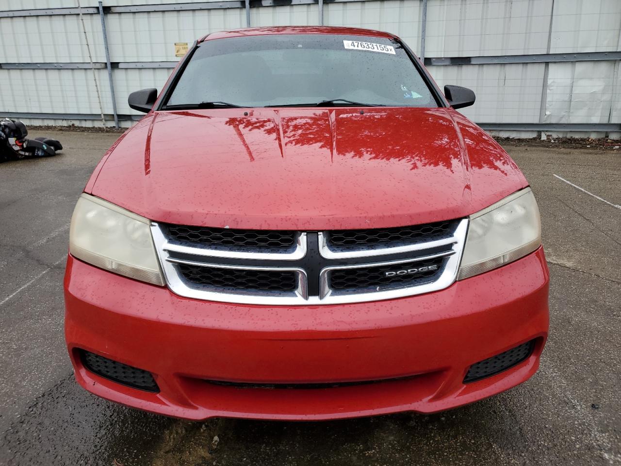 2012 Dodge Avenger VIN 1C3CDZAB9CN167622 Copart auction photo, minor dent/scratches damage thumbnail 5