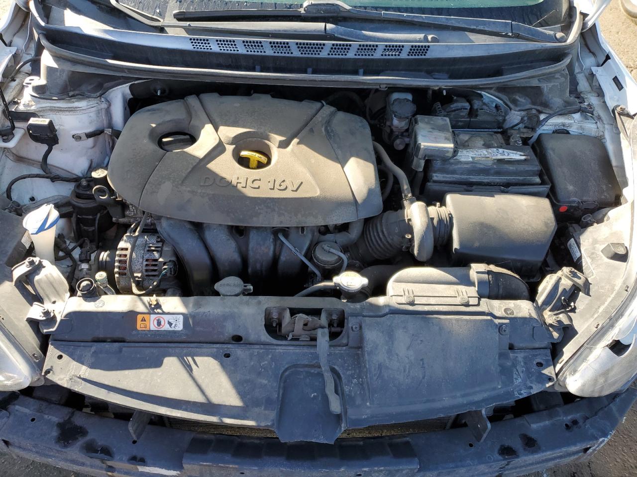 2015 Hyundai Elantra VIN 5NPDH4AE8FH601888 Copart auction photo, all over damage thumbnail 11
