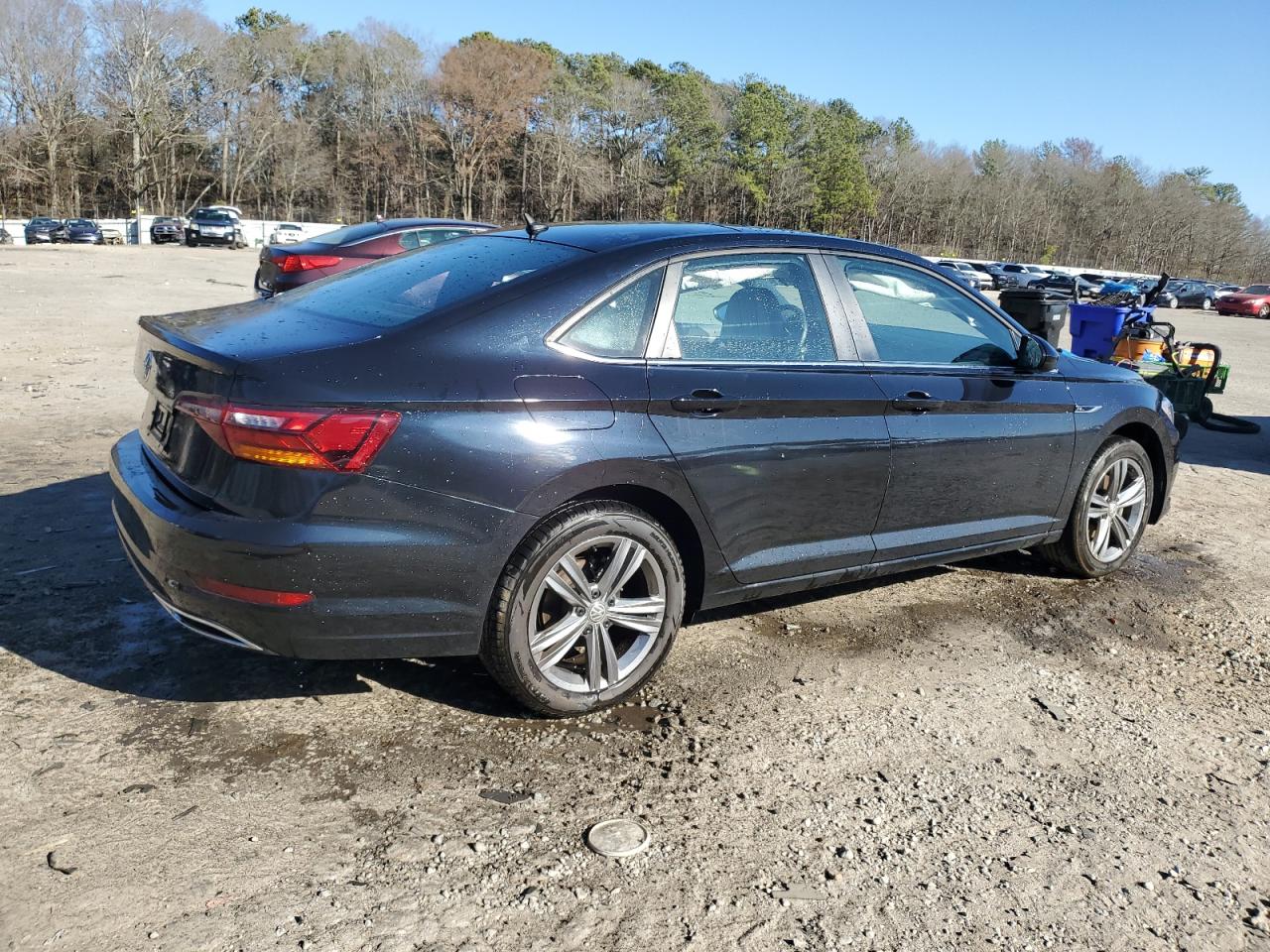 2019 Volkswagen Jetta VIN 3VWCB7BU0KM163003 Copart auction photo, side damage thumbnail 3