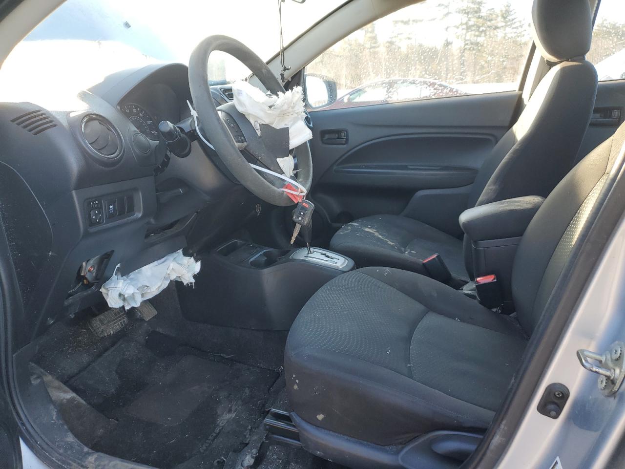 2019 Mitsubishi Mirage VIN ML32F3FJ2KHF07887 Copart auction photo, front end / rear end damage thumbnail 7