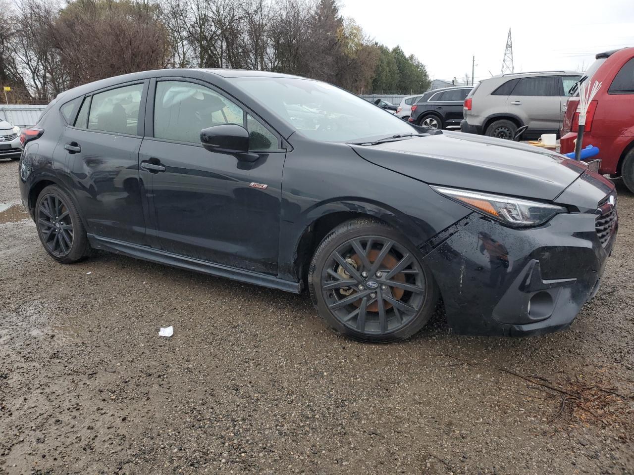 2024 Subaru Impreza VIN JF1GUHJCXR8332722 Copart auction photo, front end / side damage thumbnail 4