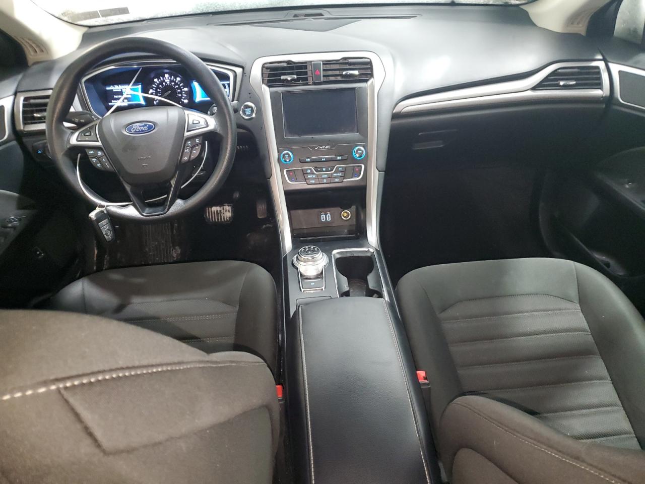 2019 Ford Fusion VIN 3FA6P0LU8KR107990 Copart auction photo, front end / side damage thumbnail 8