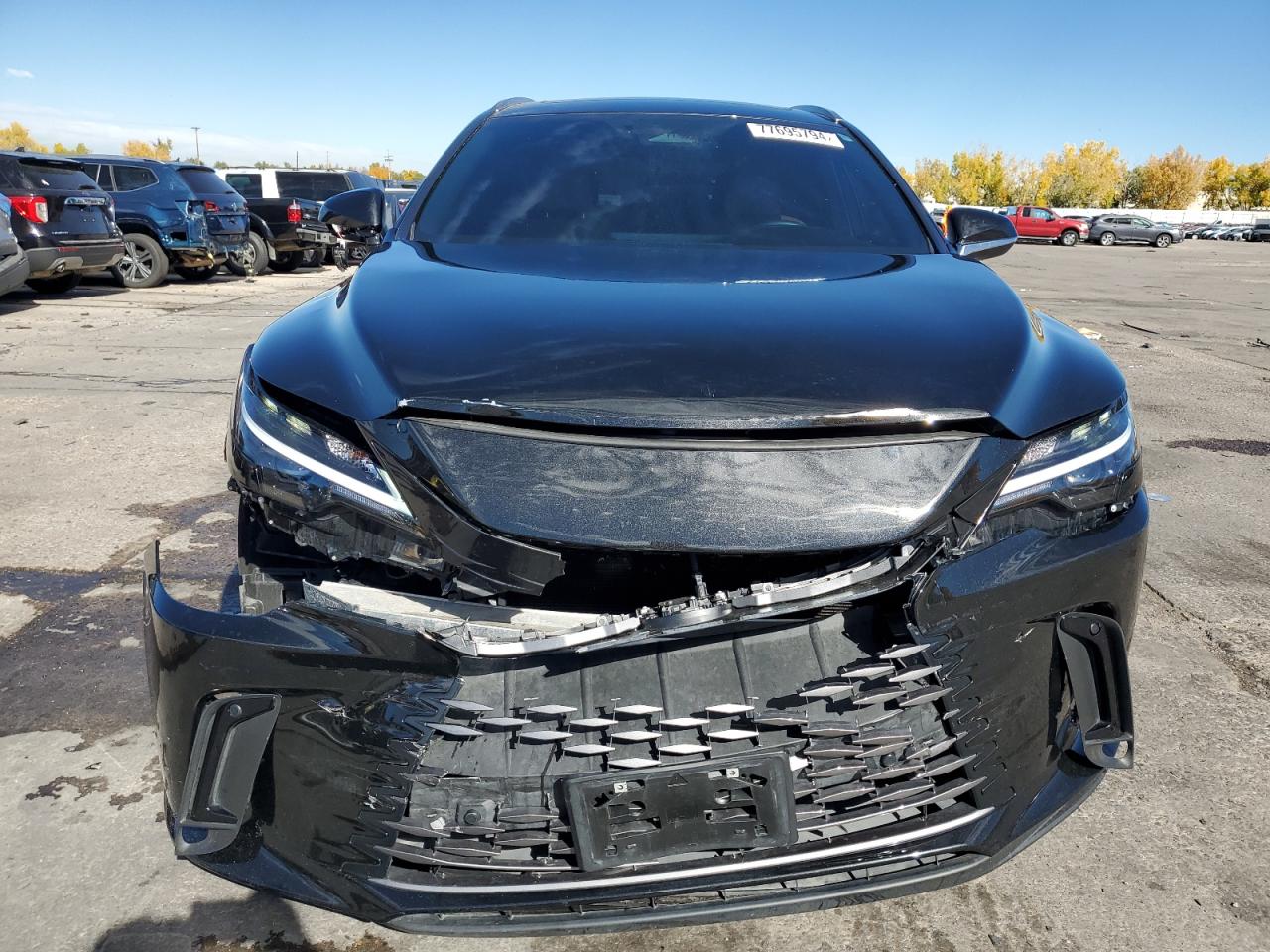 2023 Lexus RX VIN 2T2BAMCA0PC010847 Copart auction photo, front end / rear end damage thumbnail 5
