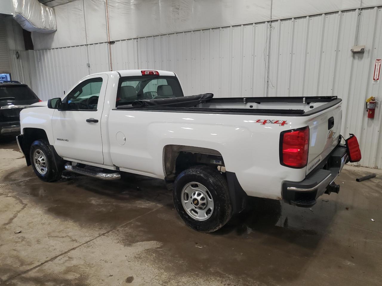 2017 Chevrolet Silverado VIN 1GC0KUEGXHZ263515 Copart auction photo, front end / rear end damage thumbnail 2