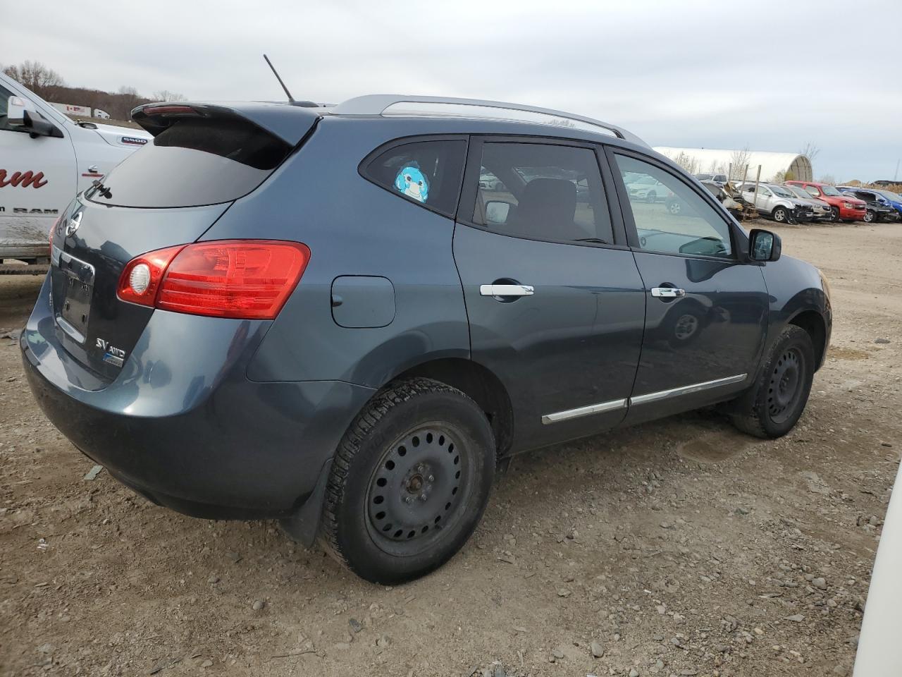 2012 Nissan Rogue VIN JN8AS5MV4CW370746 Copart auction photo, side damage thumbnail 3