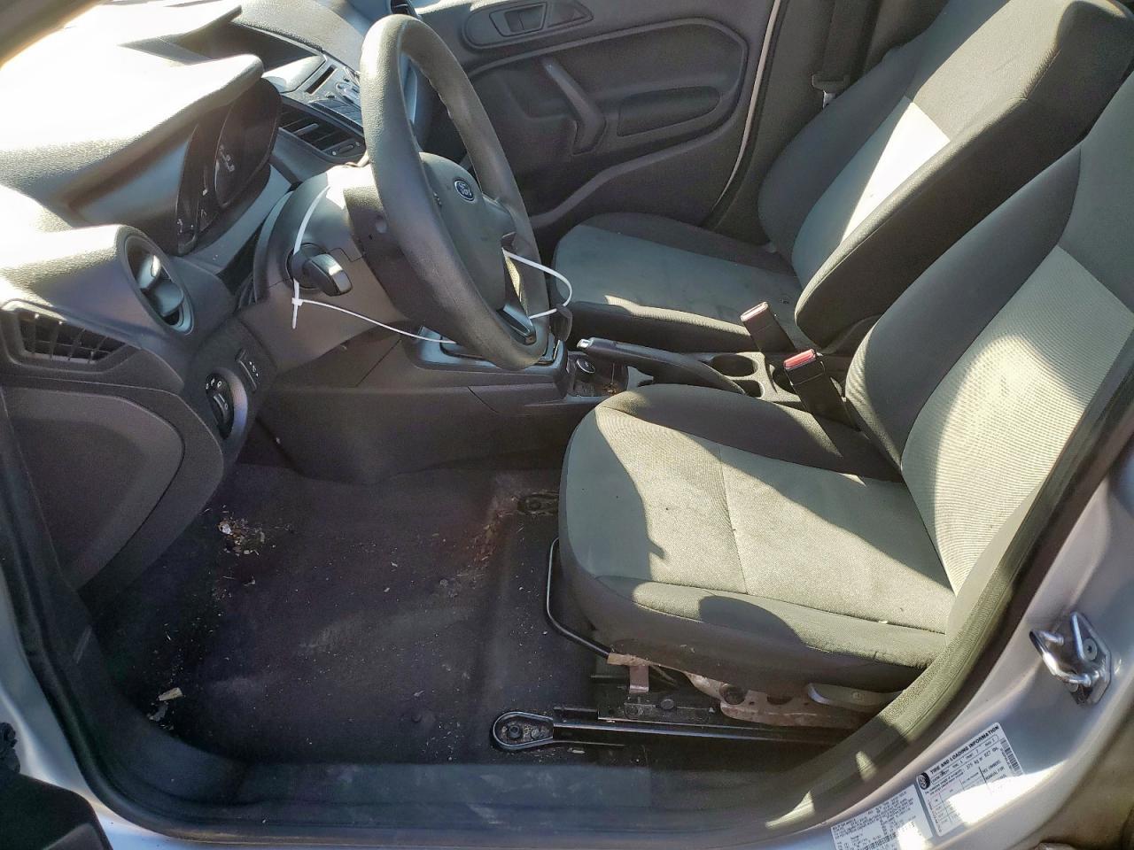 2018 Ford Fiesta VIN 3FADP4AJ8JM131709 Copart auction photo, side / front end damage thumbnail 7