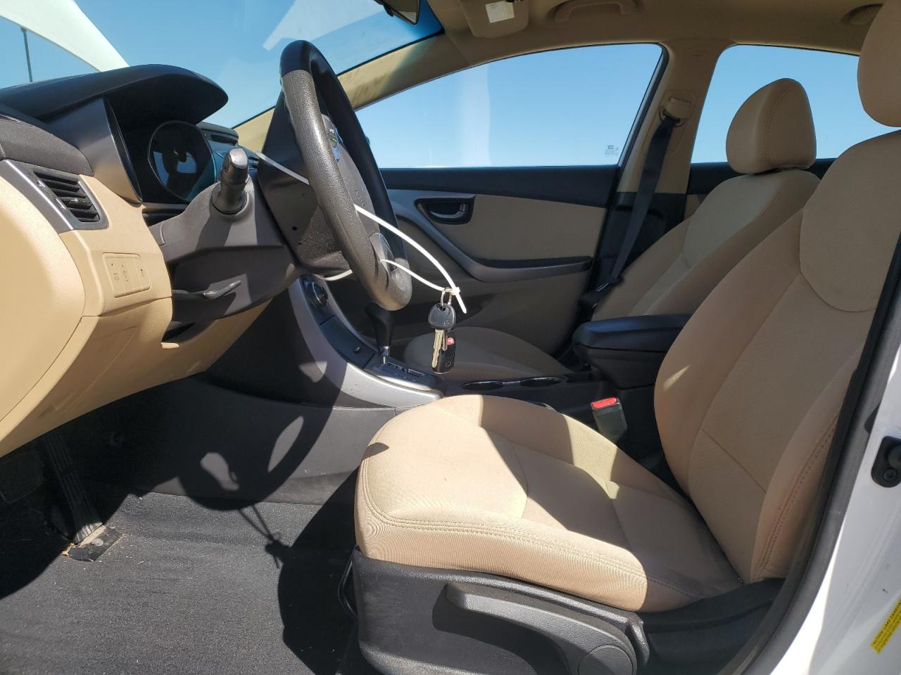 2013 Hyundai Elantra VIN 5NPDH4AE1DH431922 Copart auction photo, front end / minor dent/scratches damage thumbnail 7
