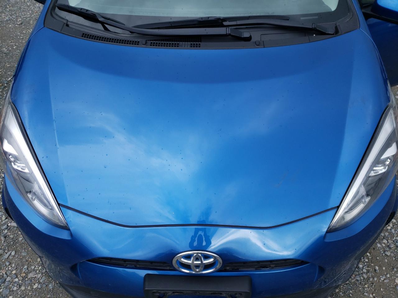 2018 Toyota Prius VIN JTDKDTB37J1604131 Copart auction photo, rear end damage thumbnail 11