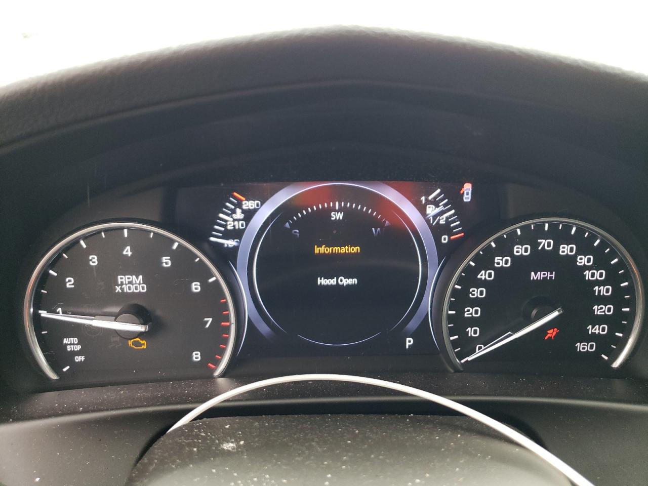 2019 Cadillac CT6 VIN 1G6KB5RS8KU135391 Copart auction photo, front end / side damage thumbnail 12