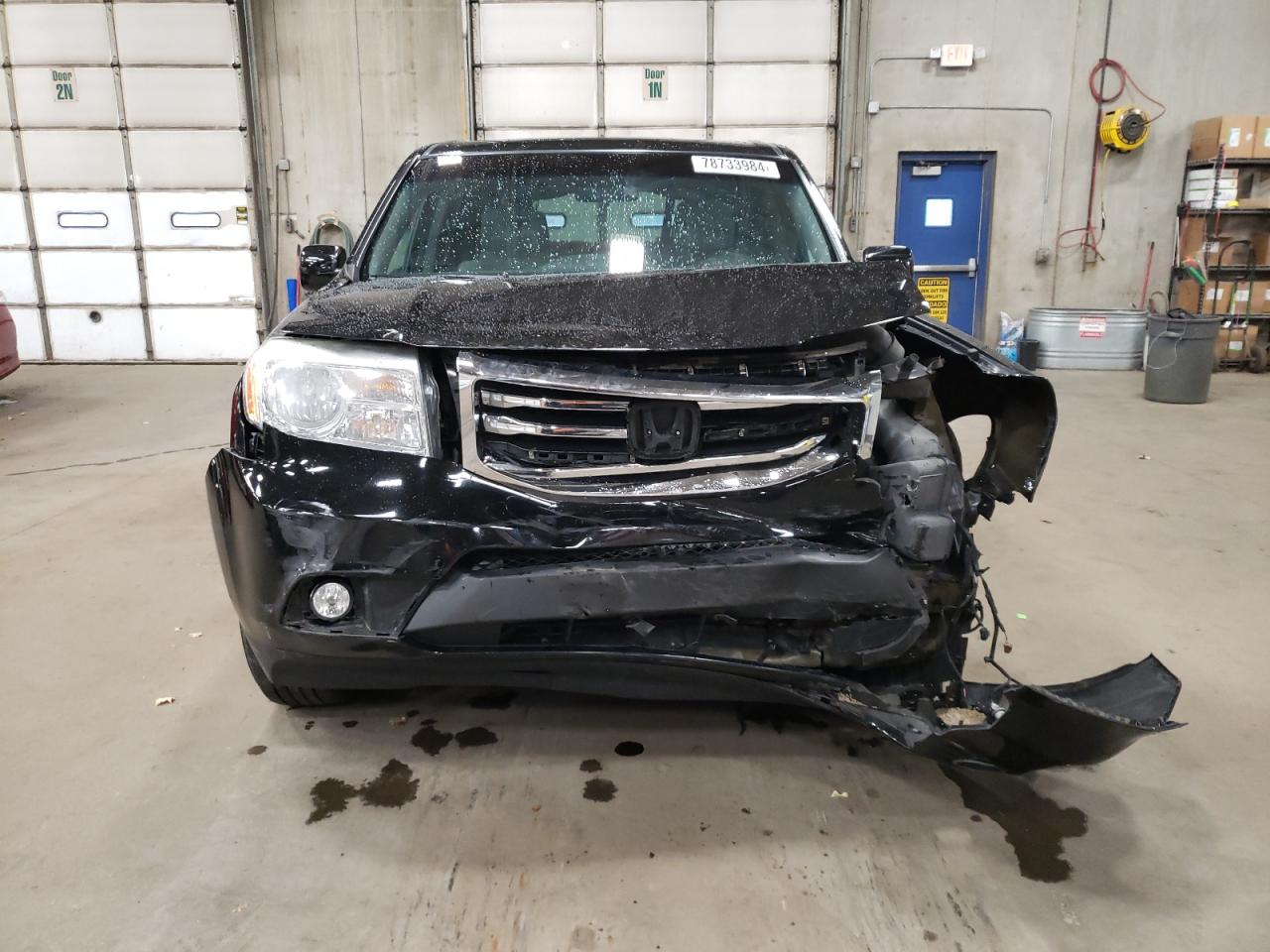 2015 Honda Pilot VIN 5FNYF4H37FB063419 Copart auction photo, front end damage thumbnail 5