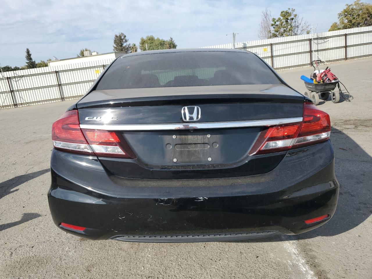 2015 Honda Civic VIN 19XFB2F84FE248751 Copart auction photo, front end damage thumbnail 6