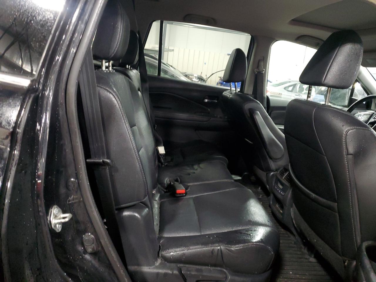 2017 Honda Pilot VIN 5FNYF6H55HB091431 Copart auction photo, side damage thumbnail 12