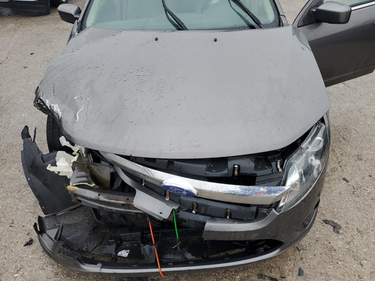 2011 Ford Fusion VIN 3FAHP0HA9BR147616 Copart auction photo, front end damage thumbnail 11