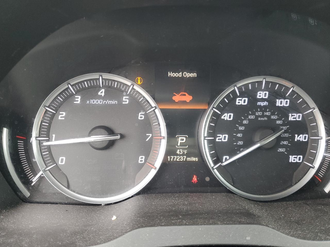 2016 Acura MDX VIN 5FRYD4H48GB002207 Copart auction photo, front end / side damage thumbnail 9