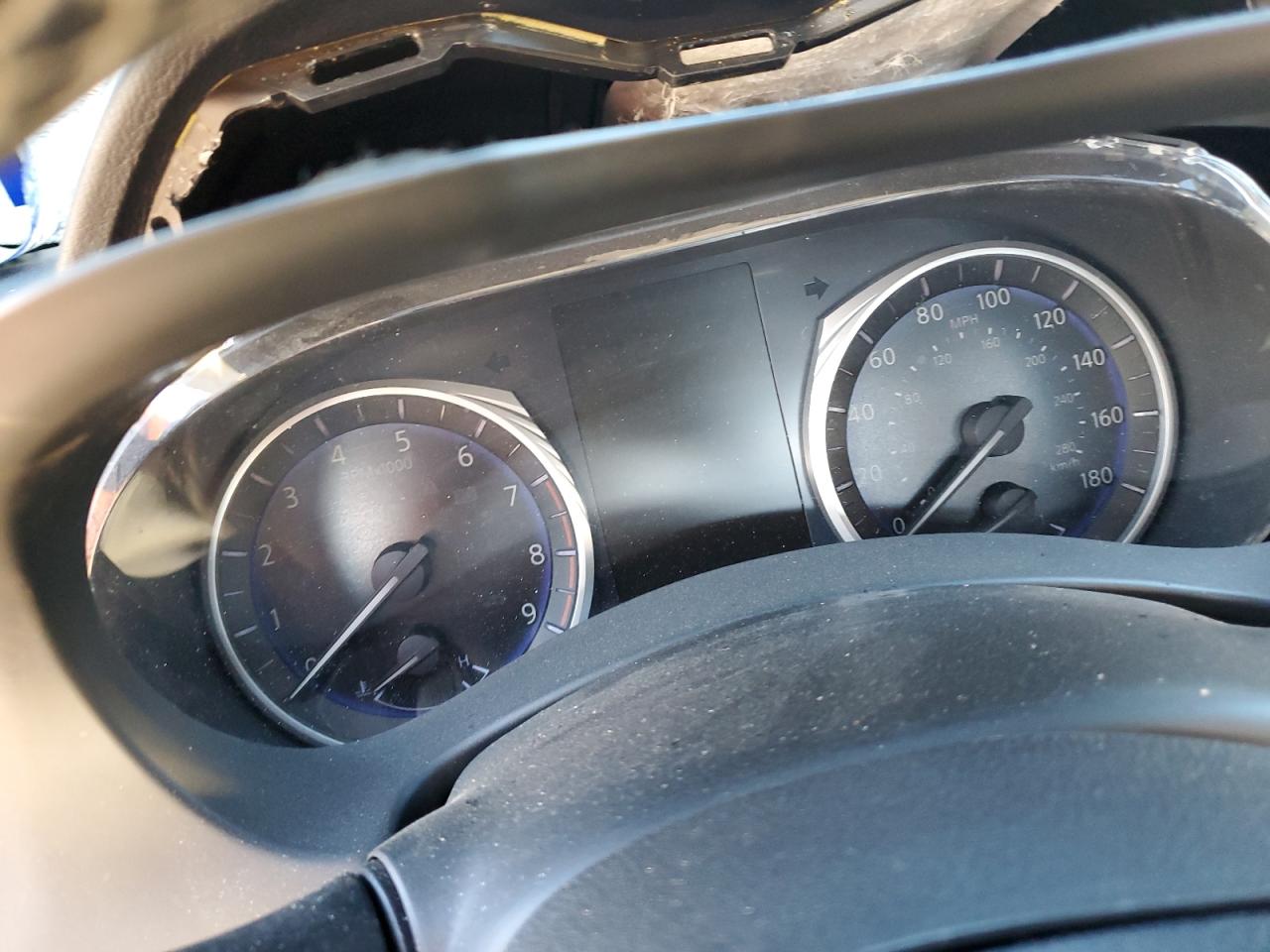 2017 Infiniti Q60 VIN JN1EV7ELXHM552941 Copart auction photo, all over / burn - engine damage thumbnail 9