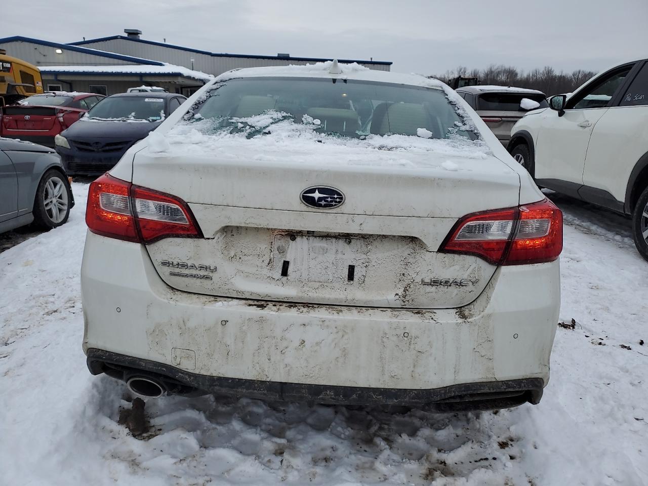 2019 Subaru Legacy VIN 4S3BNAN67K3019918 Copart auction photo, front end / side damage thumbnail 6