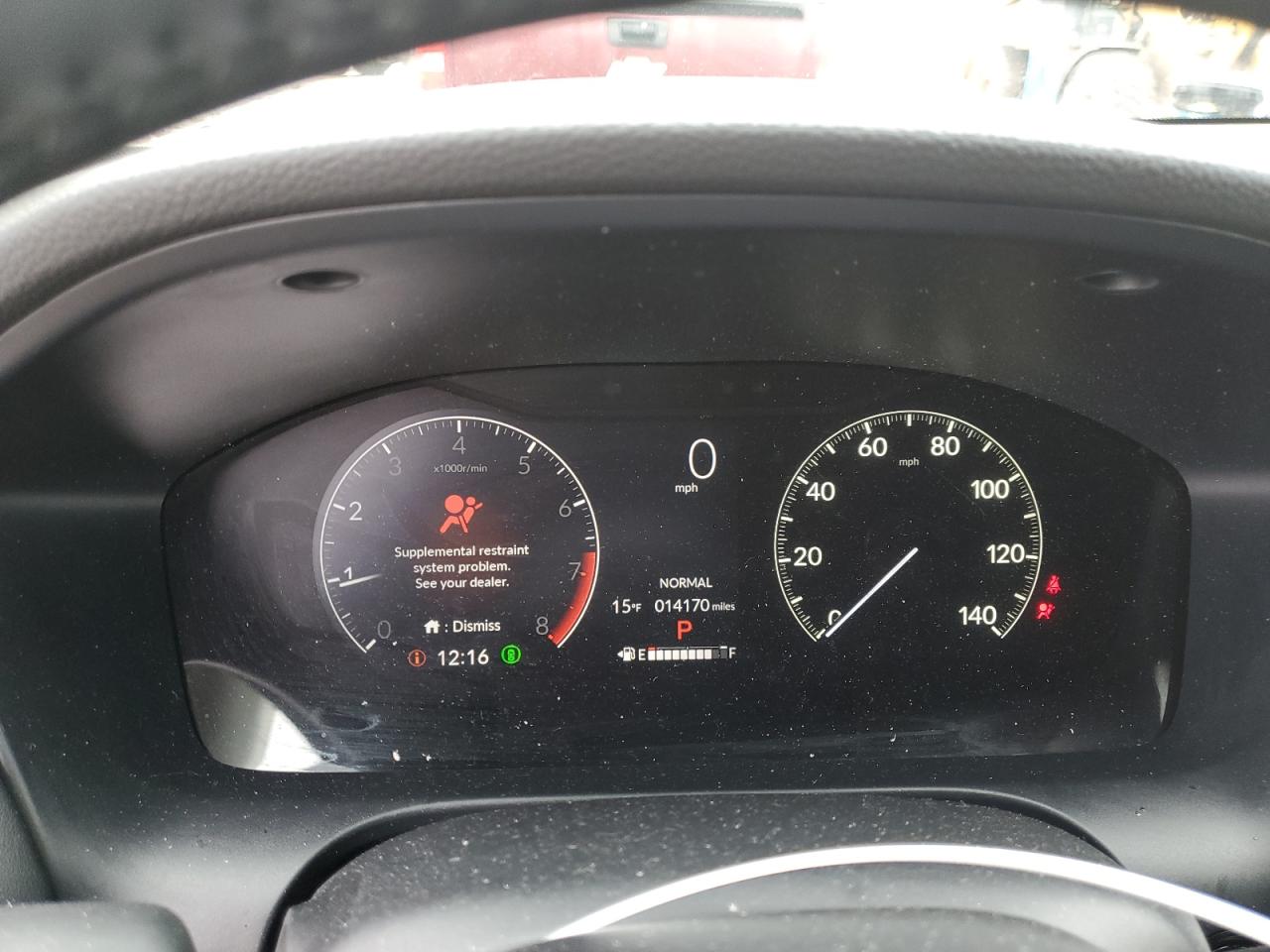 2024 Honda HR-V VIN 3CZRZ2H70RM723216 Copart auction photo, front end damage thumbnail 9