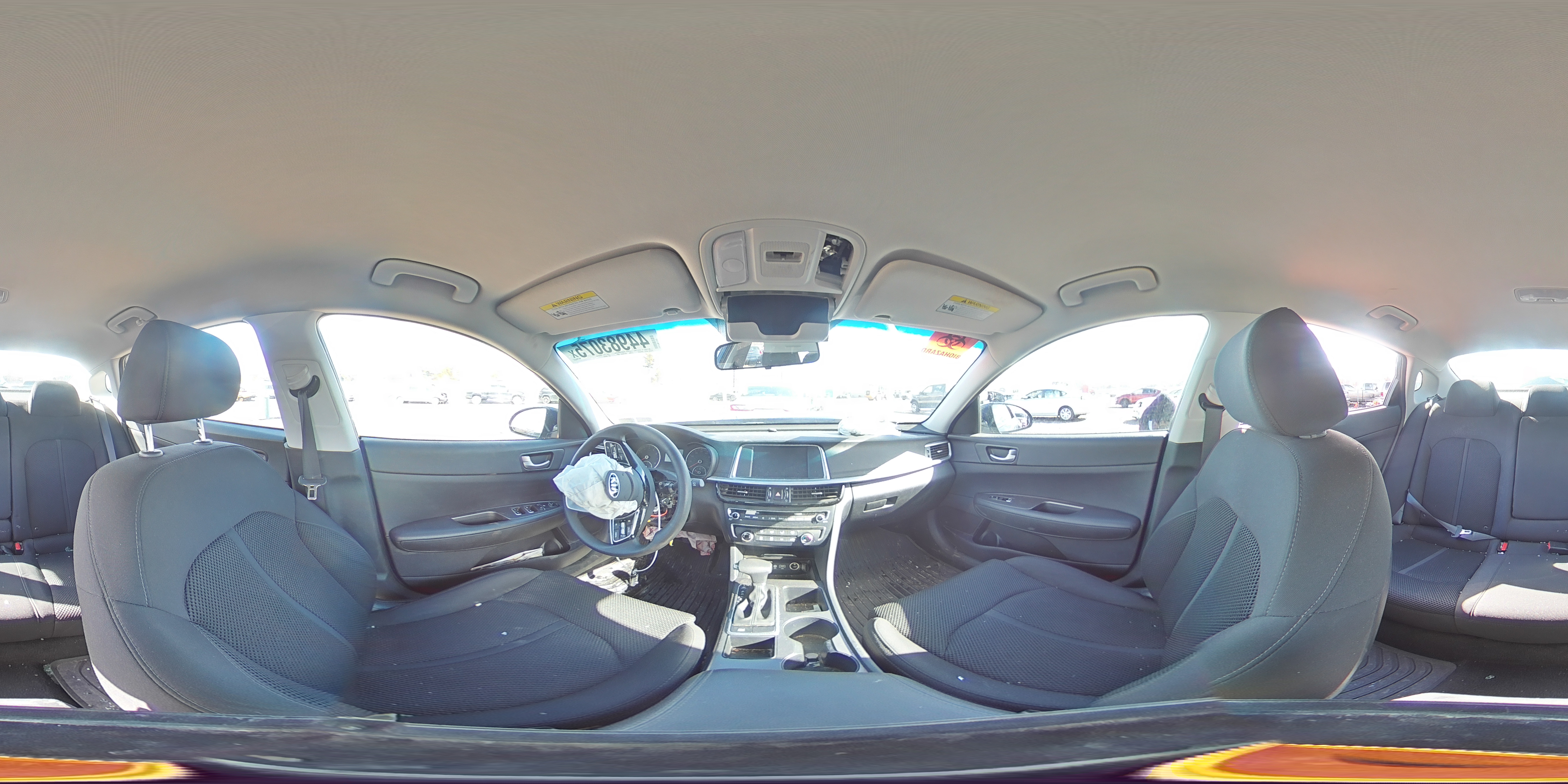 2019 KIA Optima VIN 5XXGT4L38KG348956 Copart auction photo, front end damage thumbnail 13