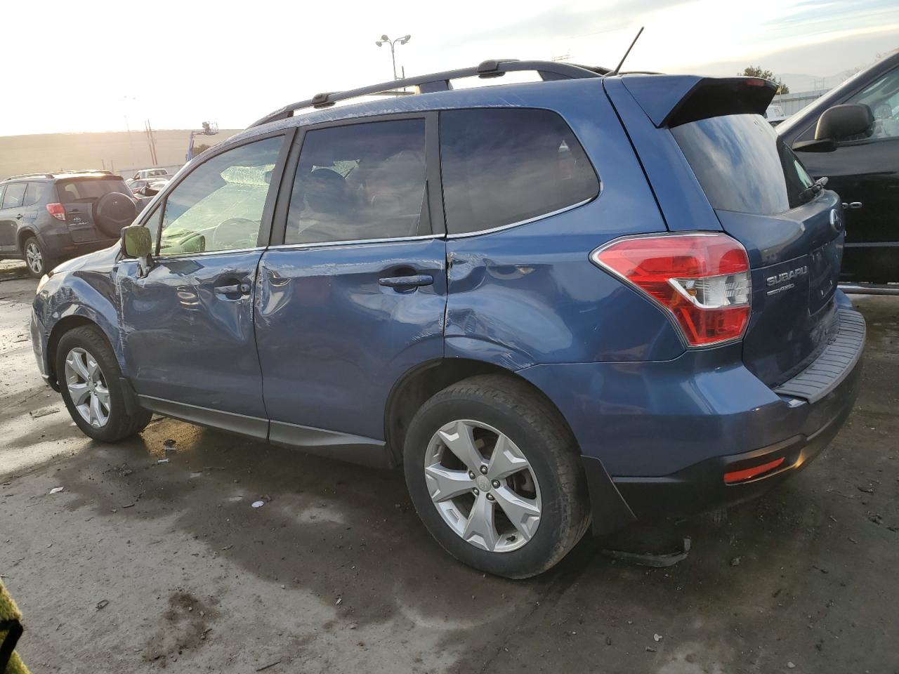 2014 Subaru Forester VIN JF2SJAHC8EH440892 Copart auction photo, rollover damage thumbnail 2