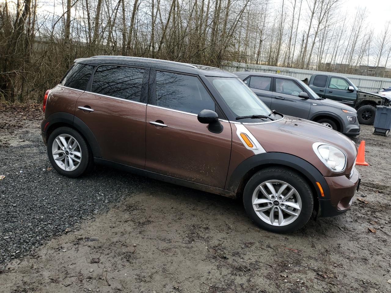 2014 MINI Cooper VIN WMWZB3C50EWR41489 Copart auction photo, minor dent/scratches damage thumbnail 4