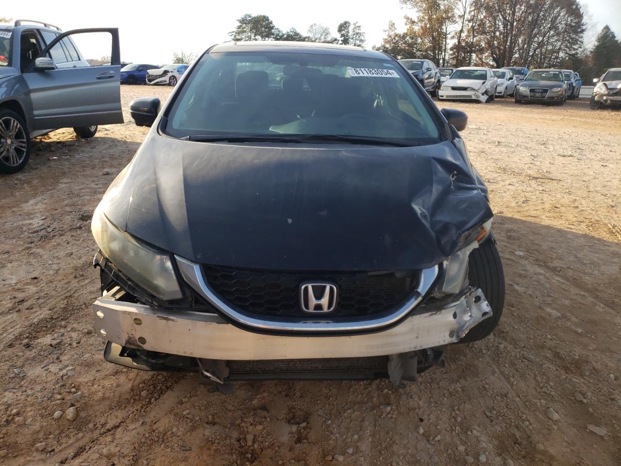 2015 Honda Civic VIN 19XFB2F81FE099053 Copart auction photo, front end damage thumbnail 5
