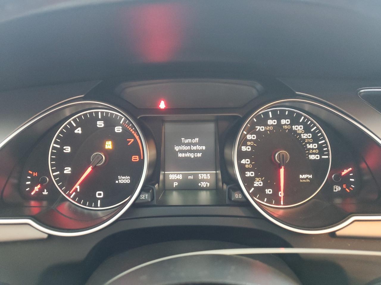 2014 Audi A5 VIN WAULFAFR9EA008538 Copart auction photo, front end / minor dent/scratches damage thumbnail 9