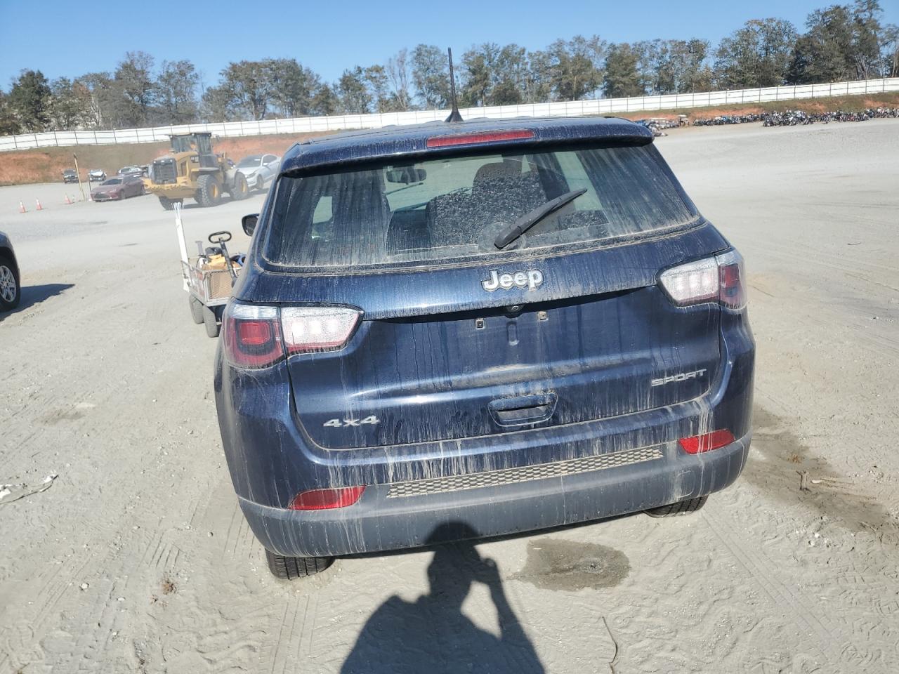 2020 Jeep Compass VIN 3C4NJDAB3LT212182 Copart auction photo, water/flood damage thumbnail 6