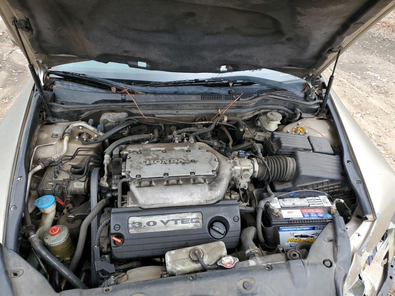 2003 Honda Accord VIN 1HGCM826X3A025649 Copart auction photo, front end damage thumbnail 12