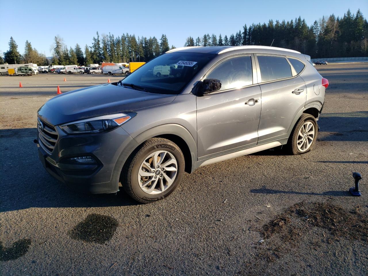 2017 Hyundai Tucson VIN KM8J3CA40HU395215