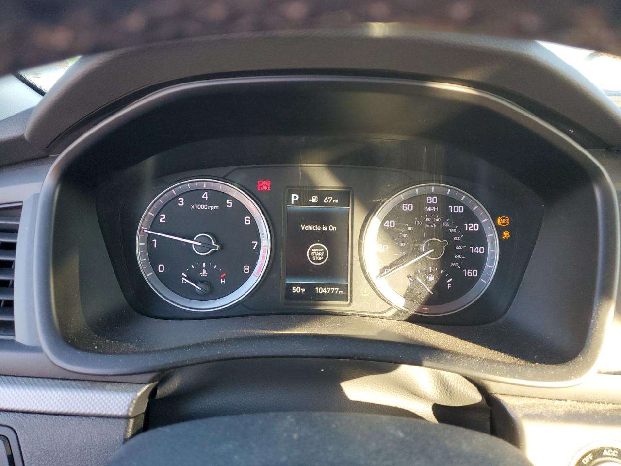 2019 Hyundai Sonata VIN 5NPE34AF0KH815215 Copart auction photo, side / rear end damage thumbnail 9