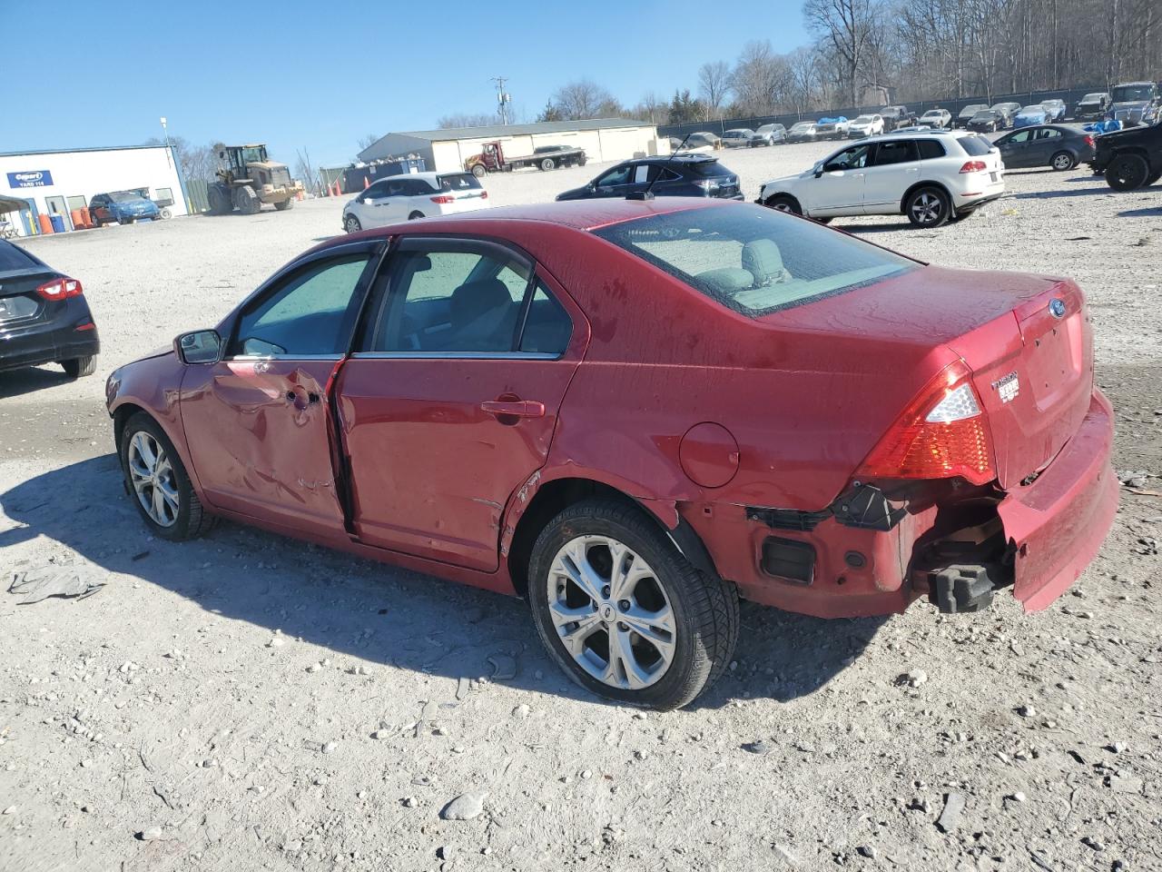 2012 Ford Fusion VIN 3FAHP0HA2CR293535 Copart auction photo, all over / undercarriage damage thumbnail 2