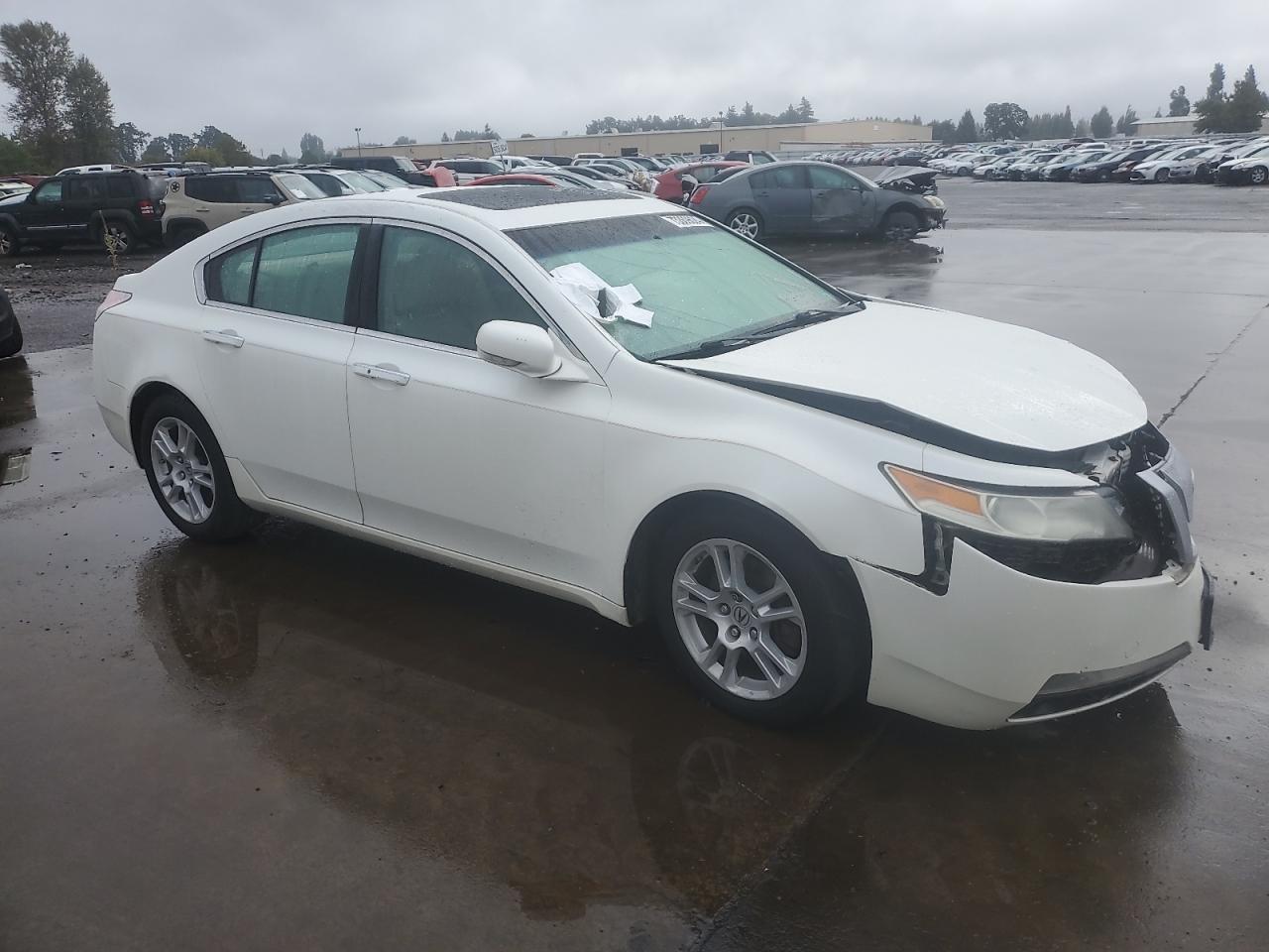 2009 Acura TL VIN 19UUA86579A011070 Copart auction photo, front end damage thumbnail 4