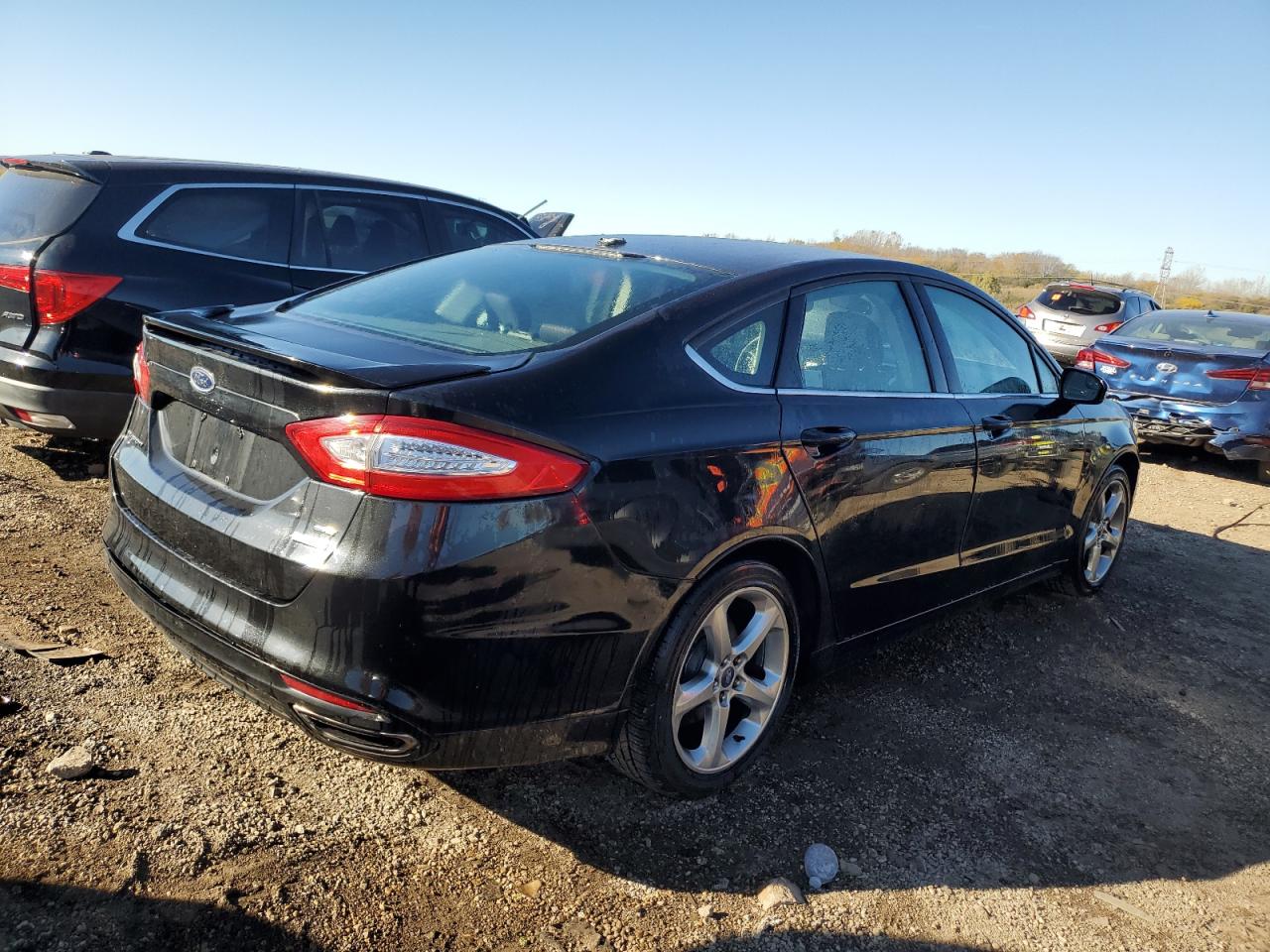 2013 Ford Fusion VIN 3FA6P0H95DR357503 Copart auction photo, hail damage thumbnail 3