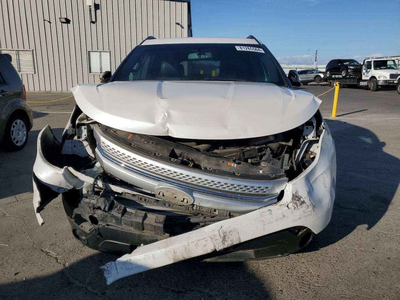 2015 Ford Explorer VIN 1FM5K7D84FGA93528 Copart auction photo, front end damage thumbnail 5